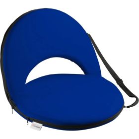 Alpcour Reclining Stadium Seat - Waterproof, 6-Position Comfort For Outdoor Use (Option: RoyalBlue-21Wide)